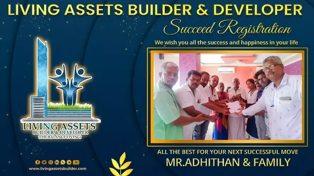 Living Assets Builder Pvt Ltd Registered Clients - Mr.Adithan & Family