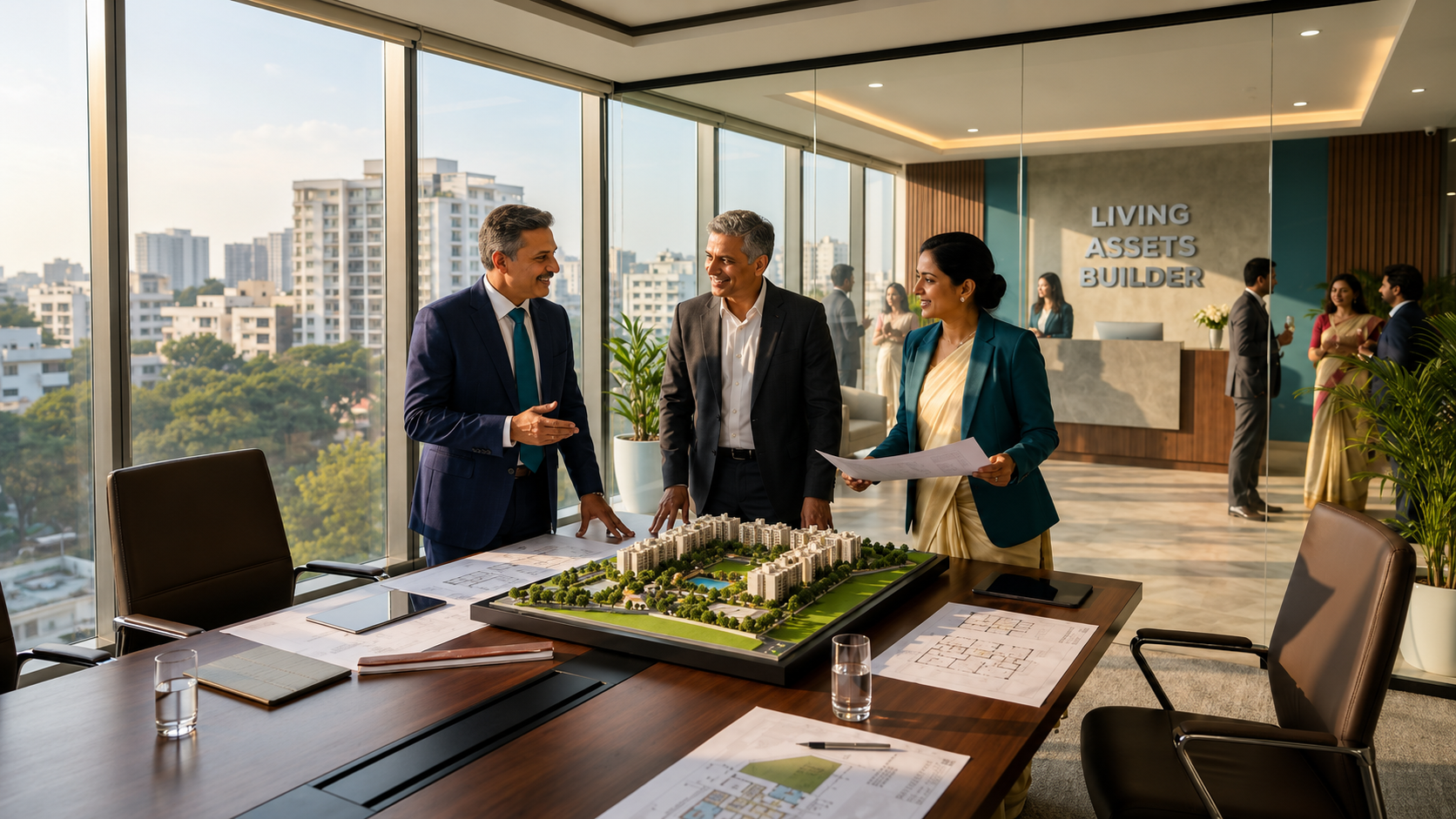 Living Assets Builder company foundation and real estate development