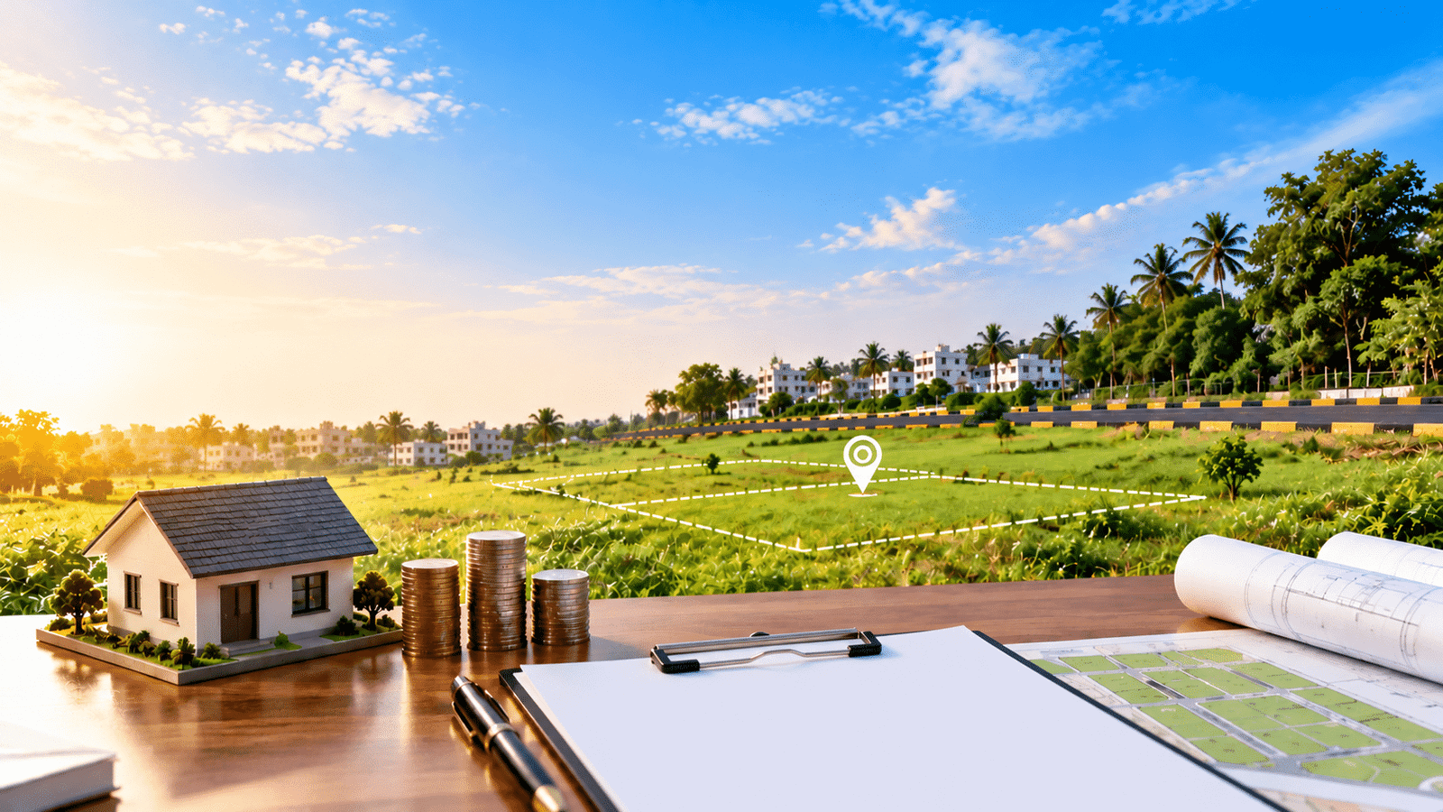 Buying land and taking a loan in Guduvanchery